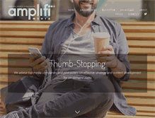 Tablet Screenshot of amplifimedia.com